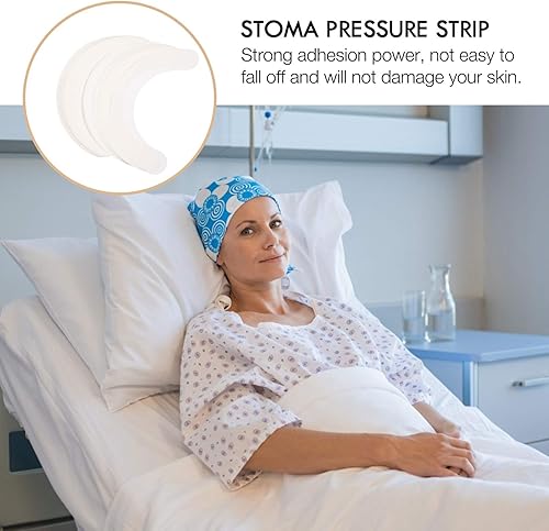 Miniatura 2 de Healifty 20 Uds. Cinta elástica para barrera de ostomía, extensores hidrocoloides impermeables, adhesivo sensible a la presión para suministros