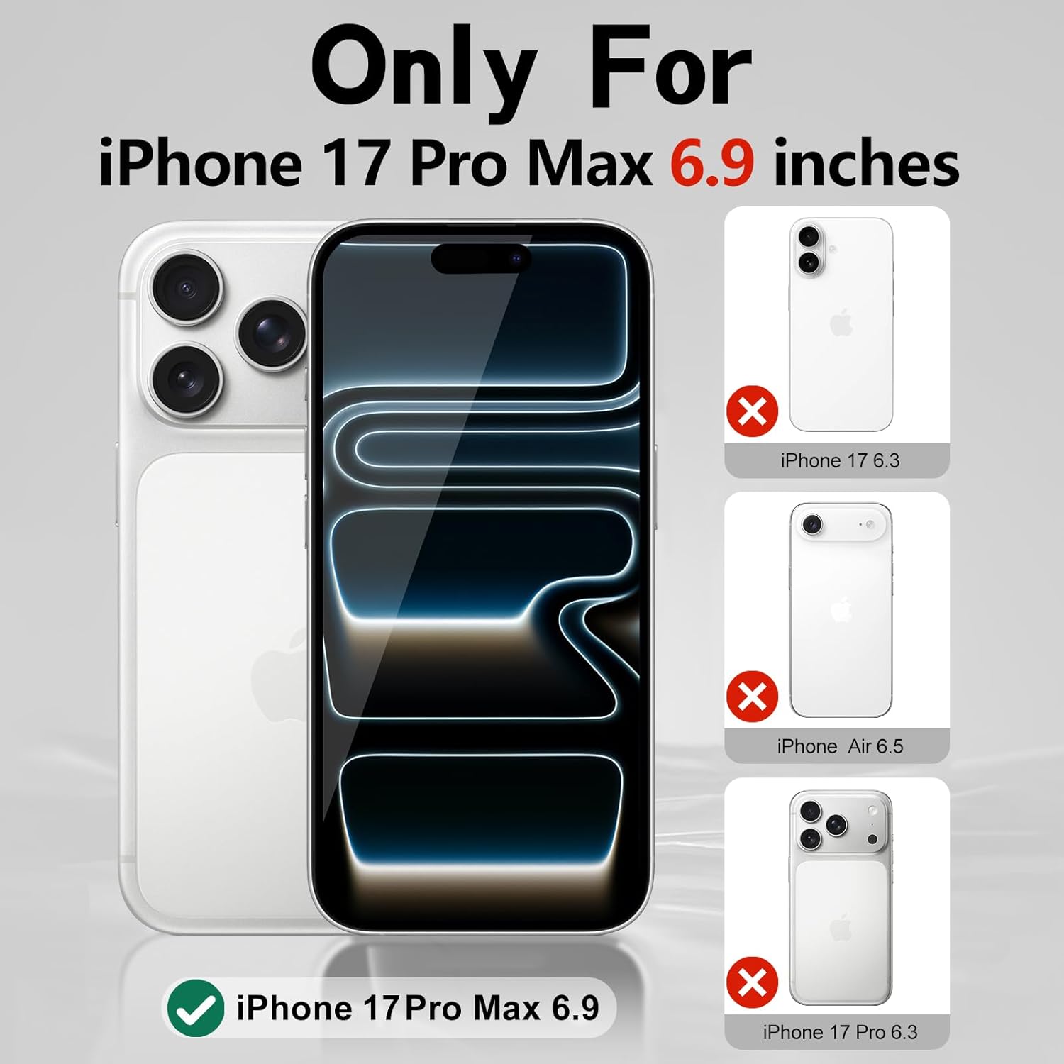 Magnetic Case for iPhone 17 Pro Max Women Girls Luxury Plating Cute Love Heart Soft Back Cover Full Camera Lens Protection Compabtible with MagSafe for iPhone 17 Pro Max Case Dark Purple - Image 2