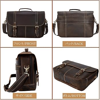 希少 3way】TIDING ビジネスバッグ リュック 本革 大容量 Amazon.co.jp