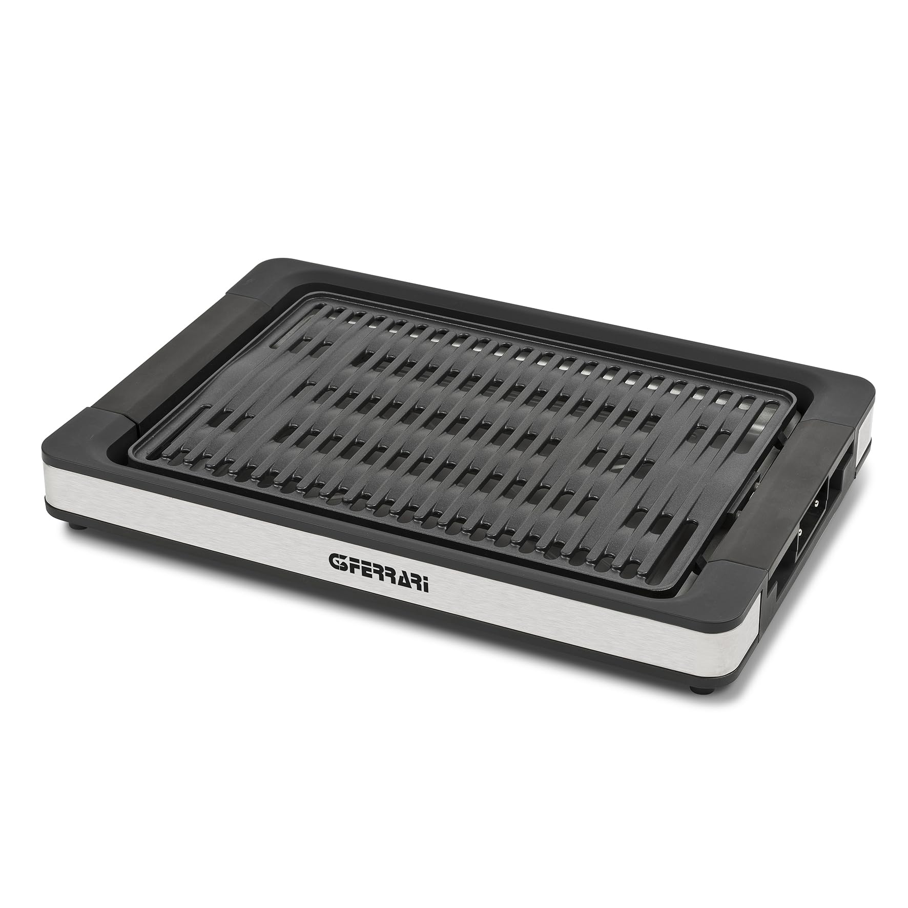 G3 Ferrari G10206 grill Tito, 1800 W, regulacja temperatury, płyta 36,5 x 25,5 cm, urządzenie zabezpieczające, tacka na tłuszcz, możliwość całkowitego demontażu dla łatwego czyszczenia