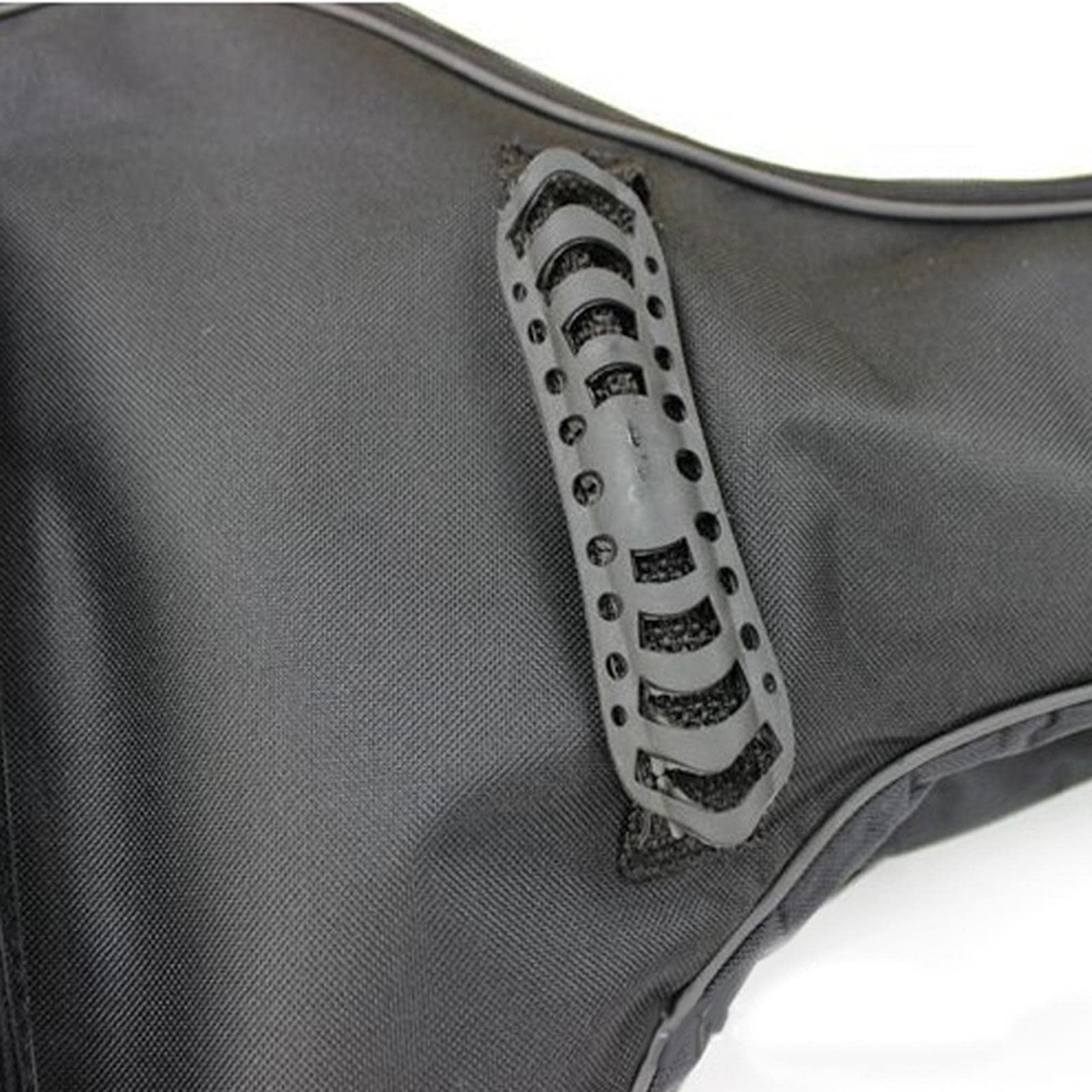 Bolsa de almacenamiento acolchada ajustable para guitarra 38/39/40/41, Juego de 3 (negro), 105x41cm, como se muestra en la