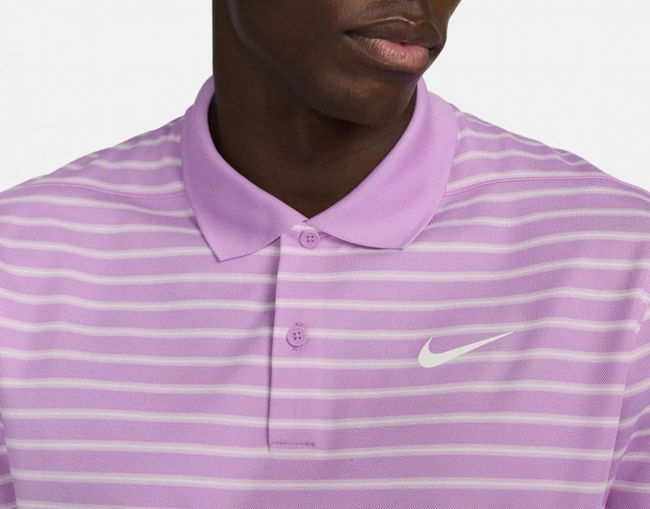 Nike Nike Dri-Fit Victory Gestreiftes Herren-golfpoloshirt Polo da Golf da Uomo a Righe Uomo (Pacco da 1)