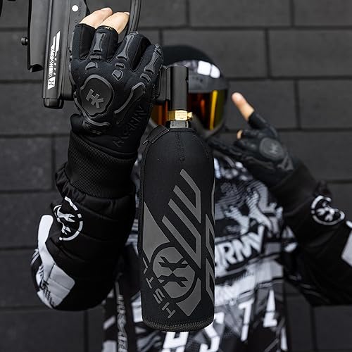 Miniatura 18 de HK Army Sistemas de aire comprimido de aluminio del tanque de Paintball de HPA - Regulador estándar Negro