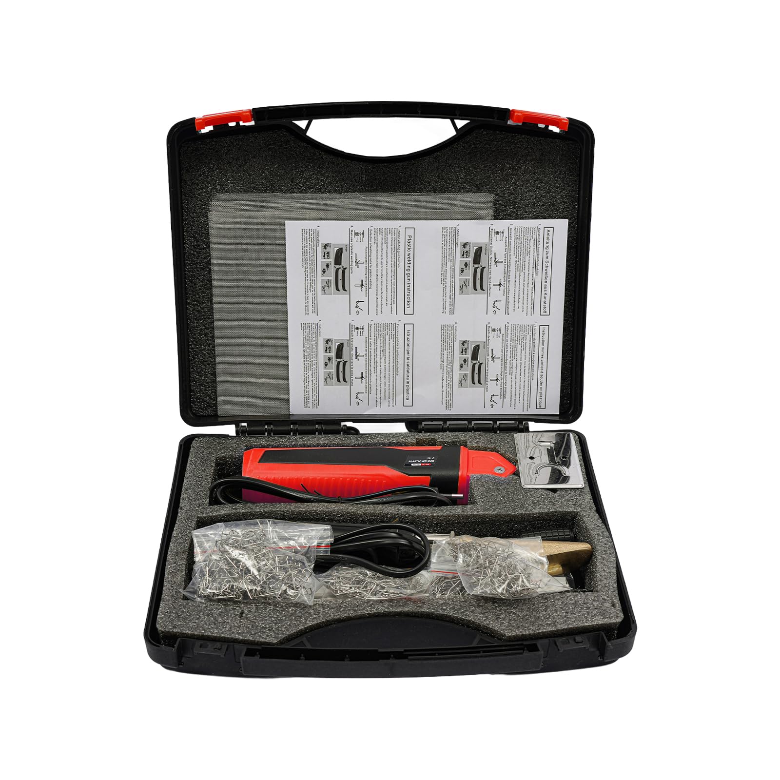 Soldadora de plástico Set 35W 800°F PP cobre acero para parachoques de coche