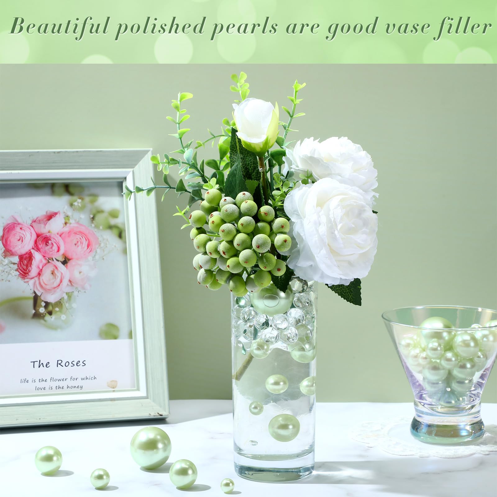 Perlas De Agua Transparentes ZEBMOON 200 Cuentas De Perlas Sintéticas Para  Jarrones De Centro De Mesa, Perlas De Imitación De Relleno De Jarrón, Sin  Agujeros, Cuentas De Relleno Para Fiestas, Aniversarios, Cumpleaños,, image size:1600x1600