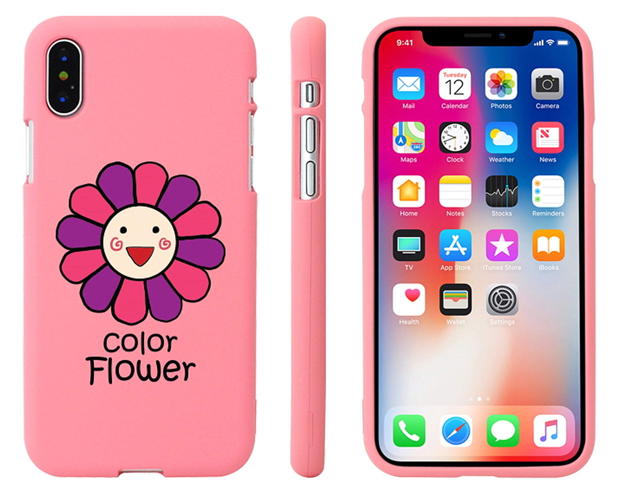 Amazon.co.jp: 可愛い Sky Blue Lettering Sunflower スカイブルー