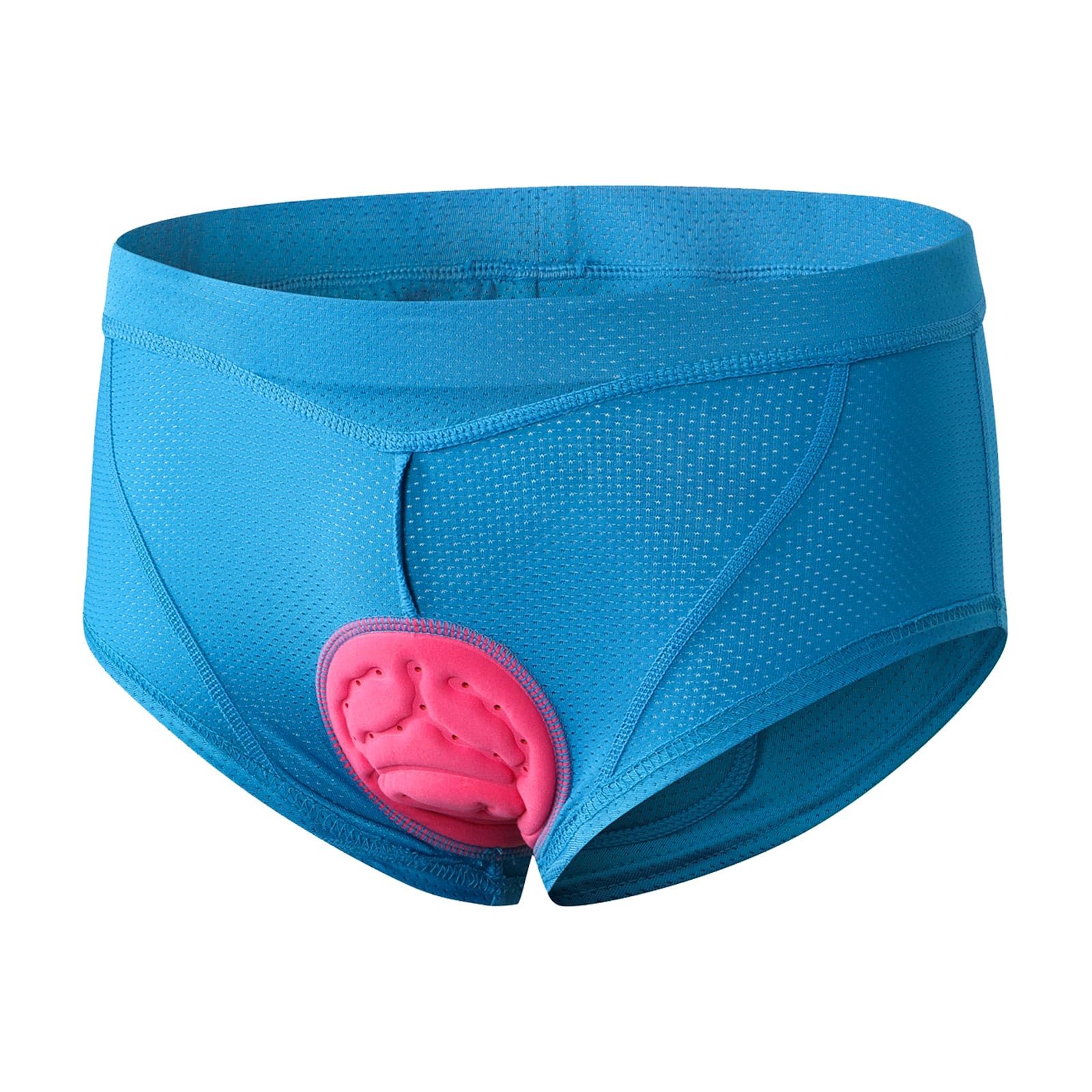 MEETWEE Damen Radunterhose, Fahrradhose Kurz Radlerhose Fahrrad Unterwäsche mit 4D hoch elastisches Schaumstoff，Fahrradunterhose Atmungsaktiv Schnelltrocknend Radhose