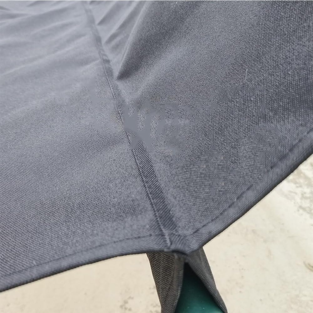 Housse De Siège De Rechange Pour Balançoire De Jardin, 158x54x54cm Tissu 600D Oxford De Rechange Pour Balancelle Chaise Extérieur 2 3 Places, Durable(Gray-white stripes,168x56x56cm)