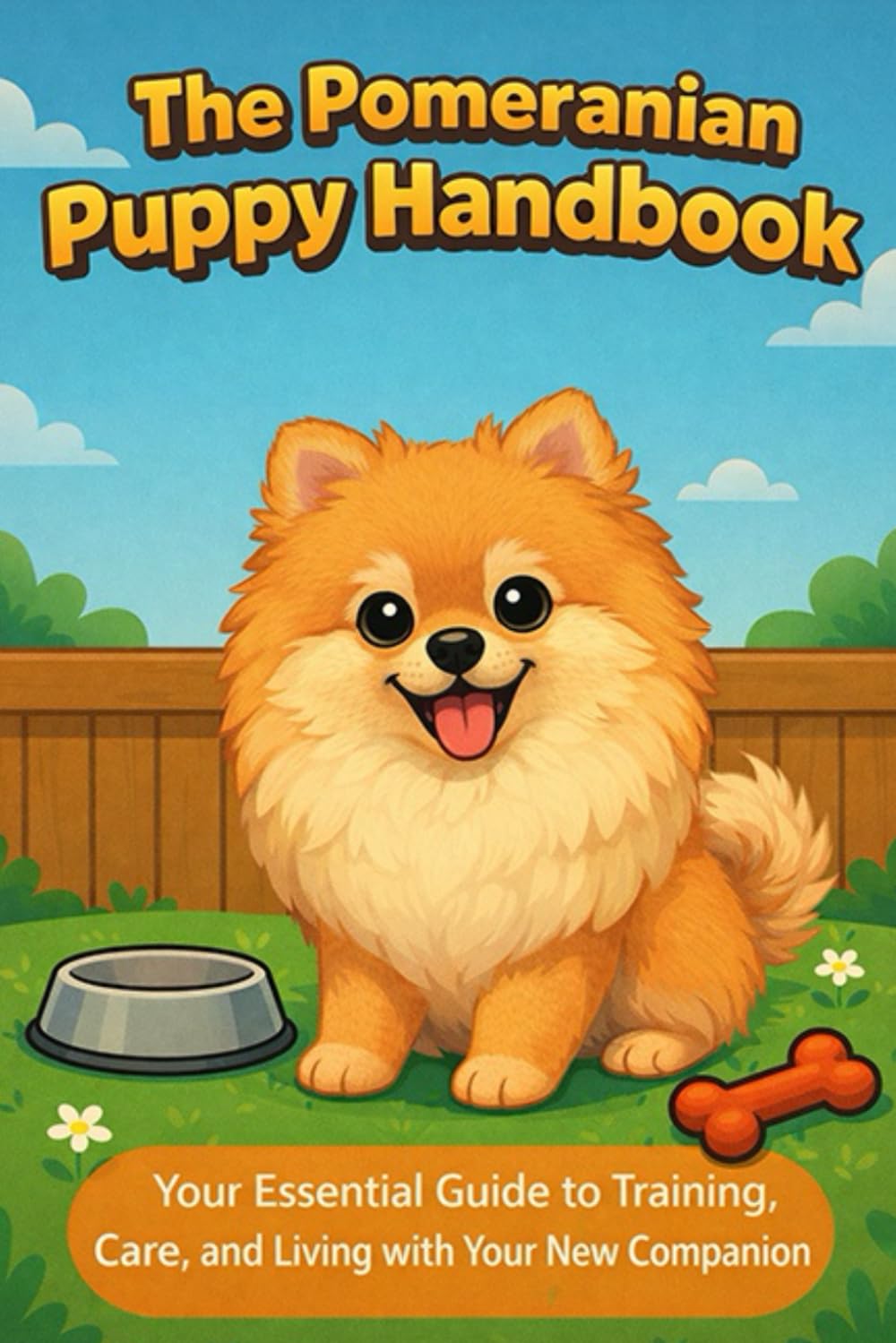 The Pomeranian Puppy Handbook: Your Essential Guide to Training, Care, and Living with Your New Companion