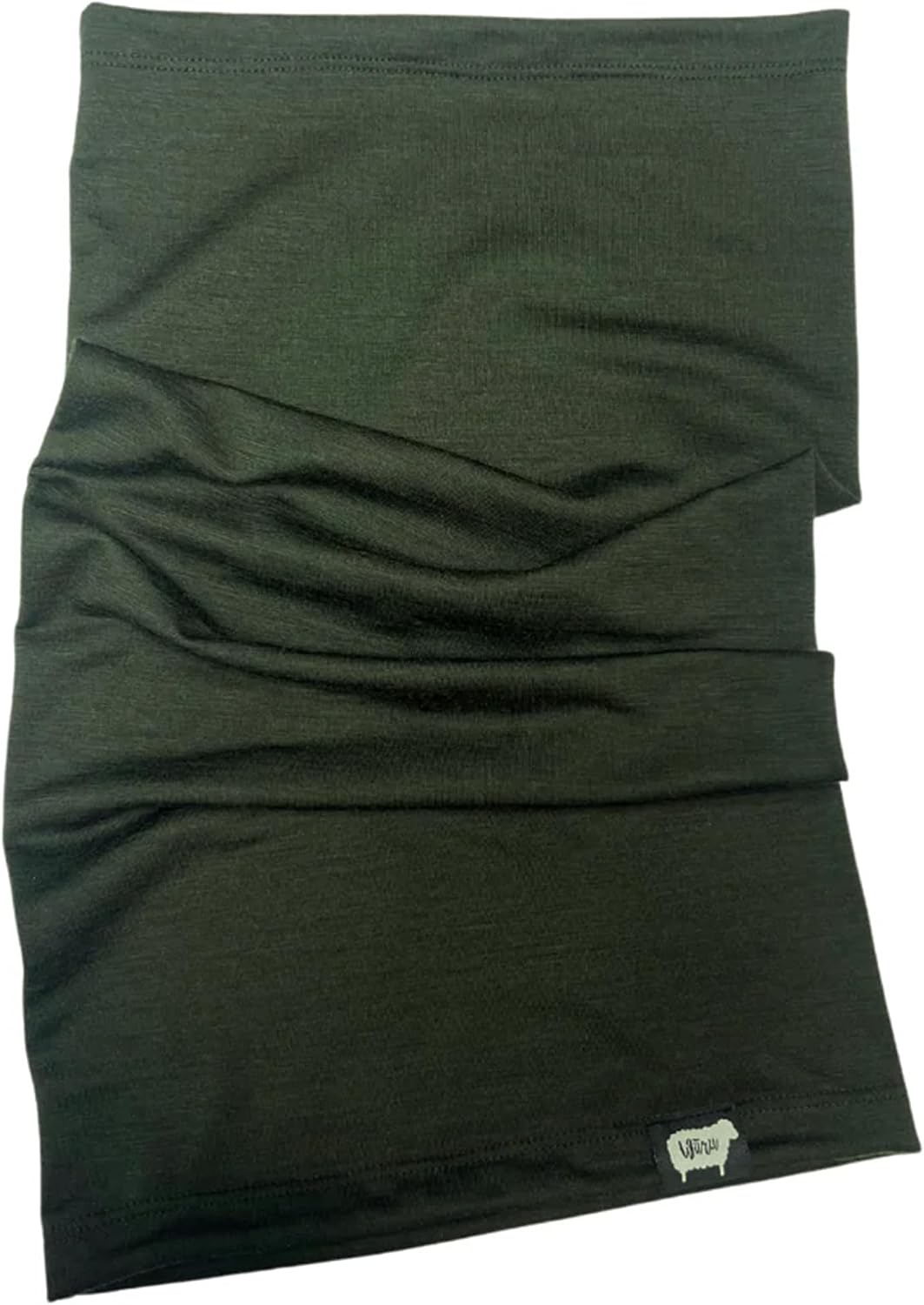 100% Merino Wool Neck Gaiter Face Mask, Made in USA