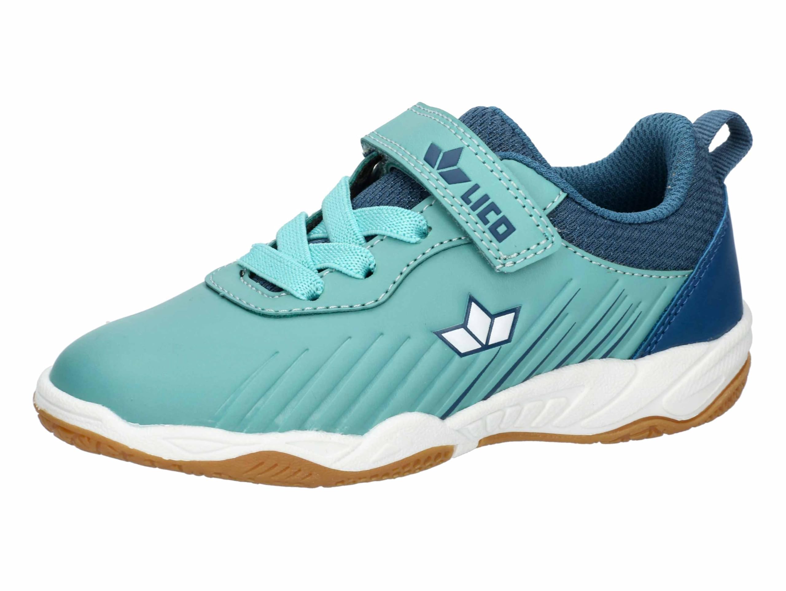 Lico Unisex Kid's Calera Vs Sneaker, Turquoise Petroleum, 41 EU