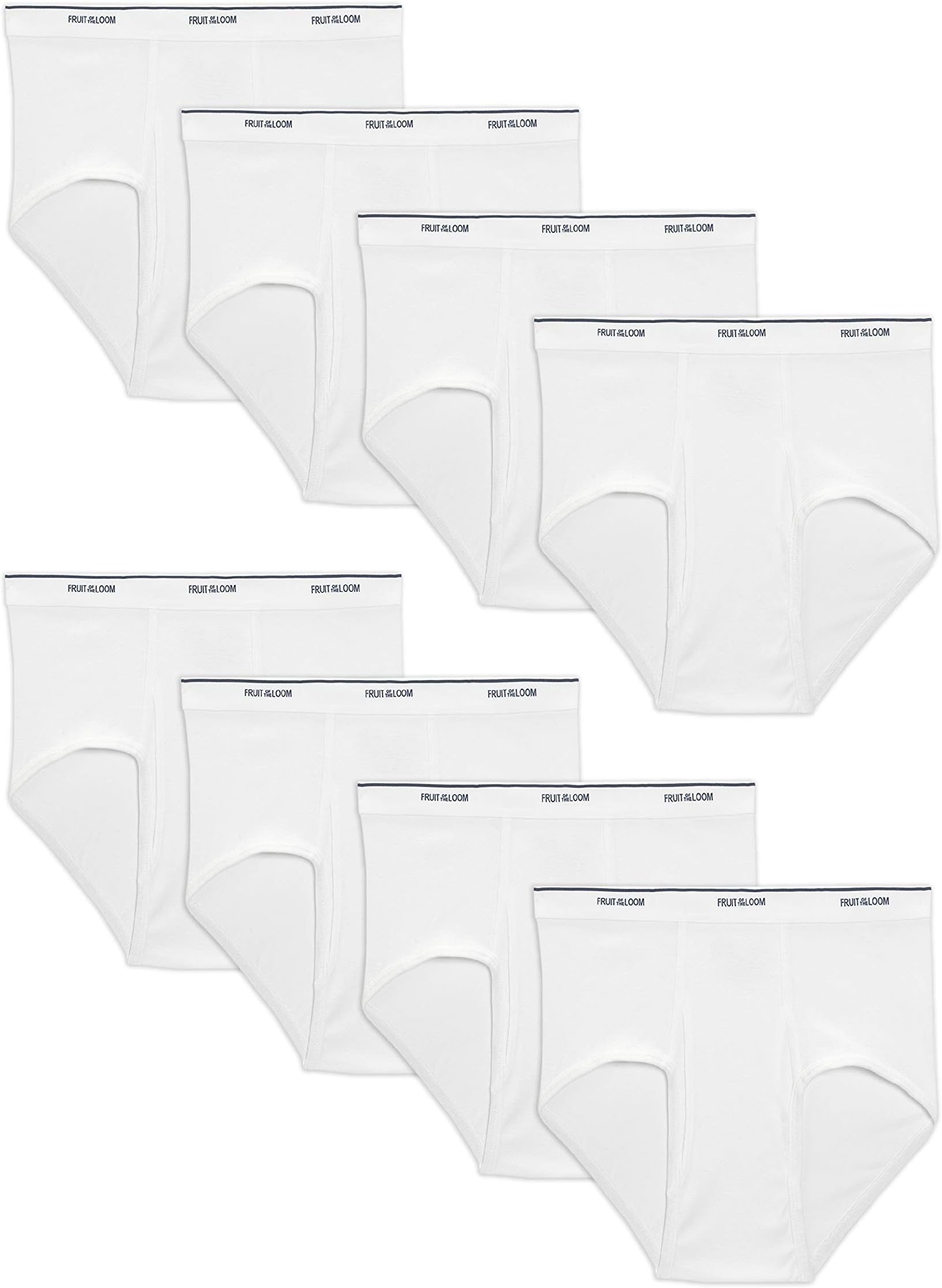Men's Basic White Brief Multipack
