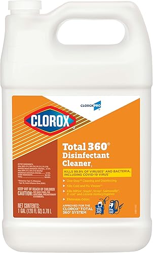 CloroxPro Clorox Total 360 Limpiador desinfectante, 128 onzas