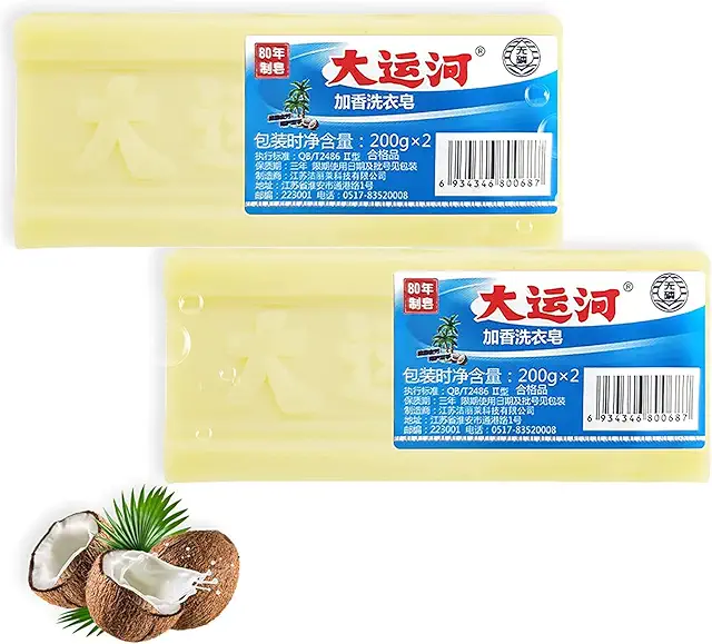 Jabón Grand Canal - Sabão Azul e Branco Continente - Limpieza Potente 400g