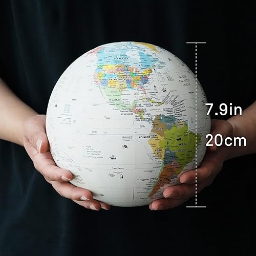 Miniatura 3 de Hobonichi Globe - Globo interactivo AR de 7.9 pulgadas, fabricado en Japón con aplicación interactiva gratuita