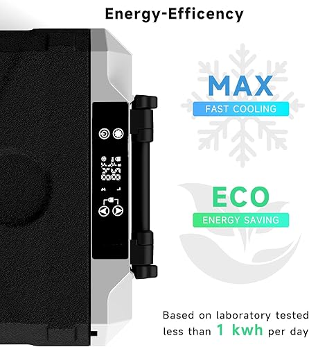 Miniatura 3 de SubSun Refrigerador de coche de 12 voltios, refrigerador portátil de 37 cuartos de galón (-4   68 ), enfriador de compresor 1224 V CC y 110  240 CA