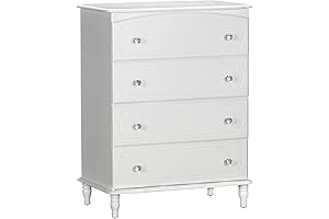 Little Seeds White 4 Drawer Dresser: Perfect Storage Solution for any Bedroom