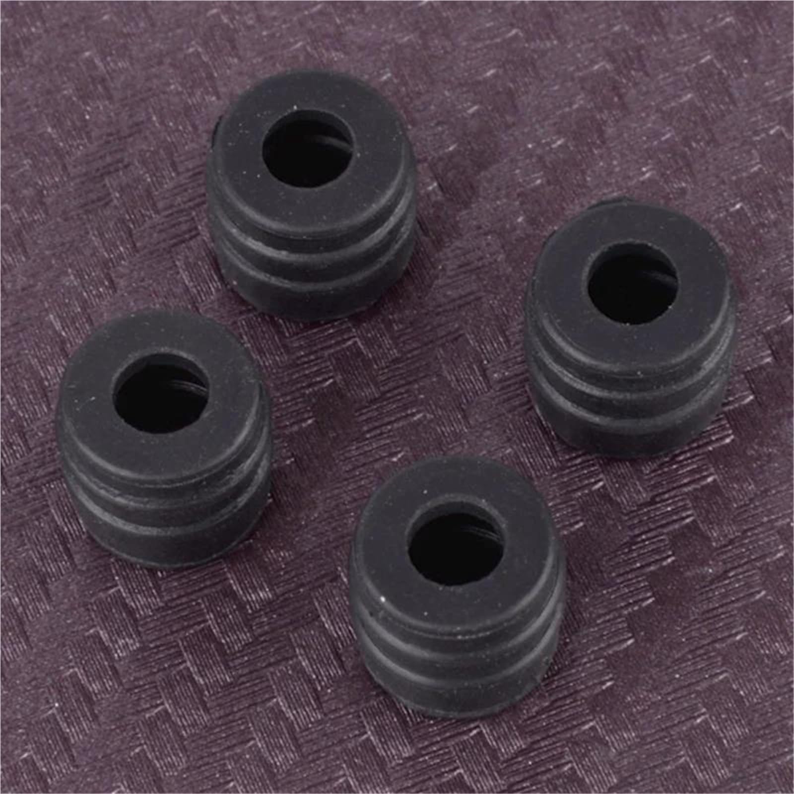 Joint de carburateur pour moto Suzuki RF600R GSF400 WOODEY en caoutchouc noir lot de 4