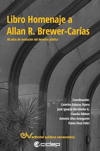 Portada de LIBRO HOMENAJE A ALLAN R. BREWER-CARÍAS. 80 años en la evolución del derecho público