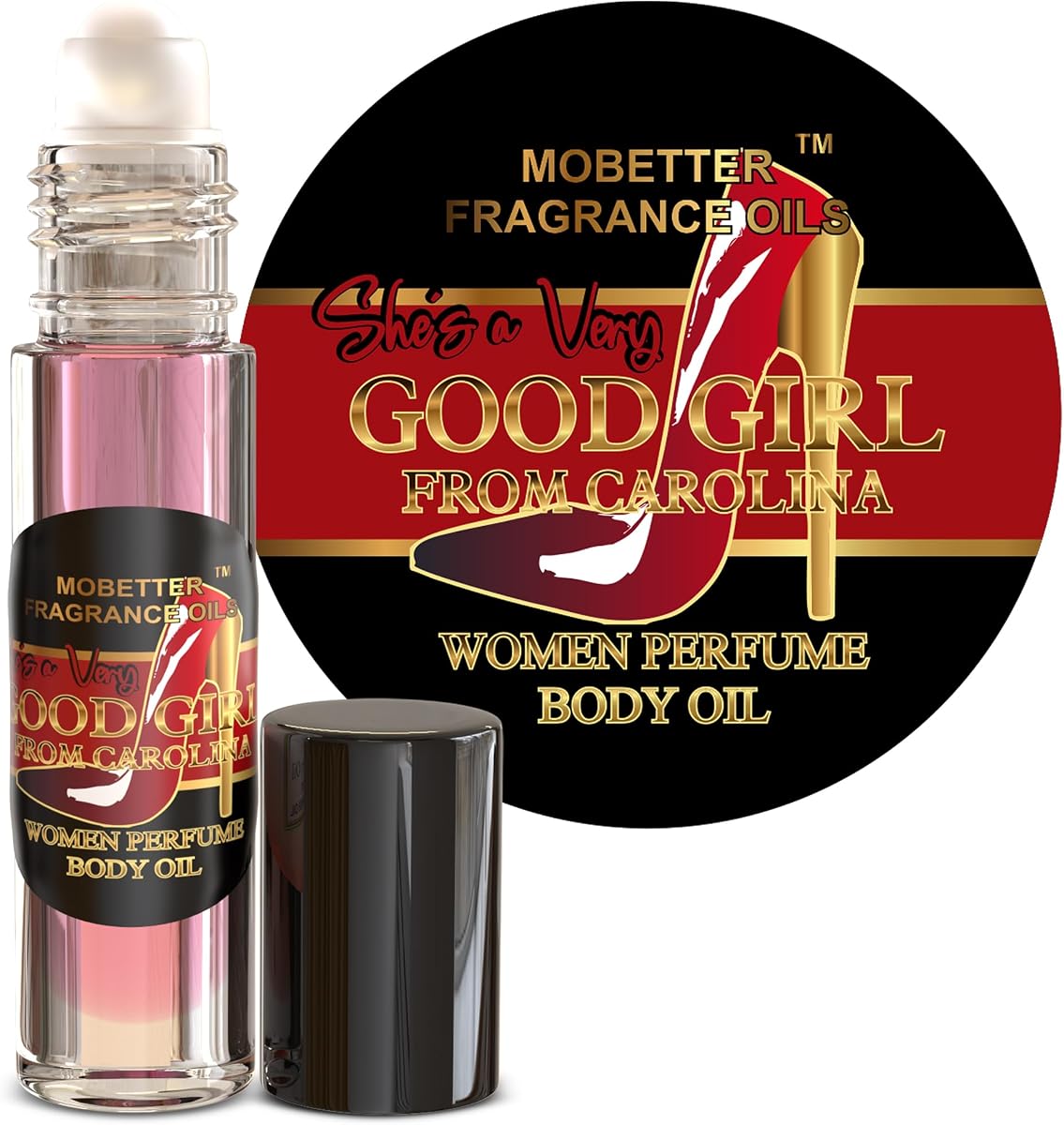 She's a Very Good Girl from Carolina Women Perfume Body Oil (0.33 onzas líquidas, She's a Very Good Girl from Carolina)