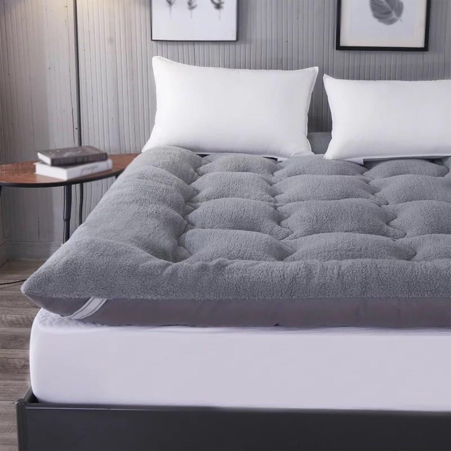 Futon Mattress Full Size, Japanese Tatami Mattress, Roll Up Sleeping Pad,Foldable & Portable Floor Lounger Bed.(Camel,23x47in)