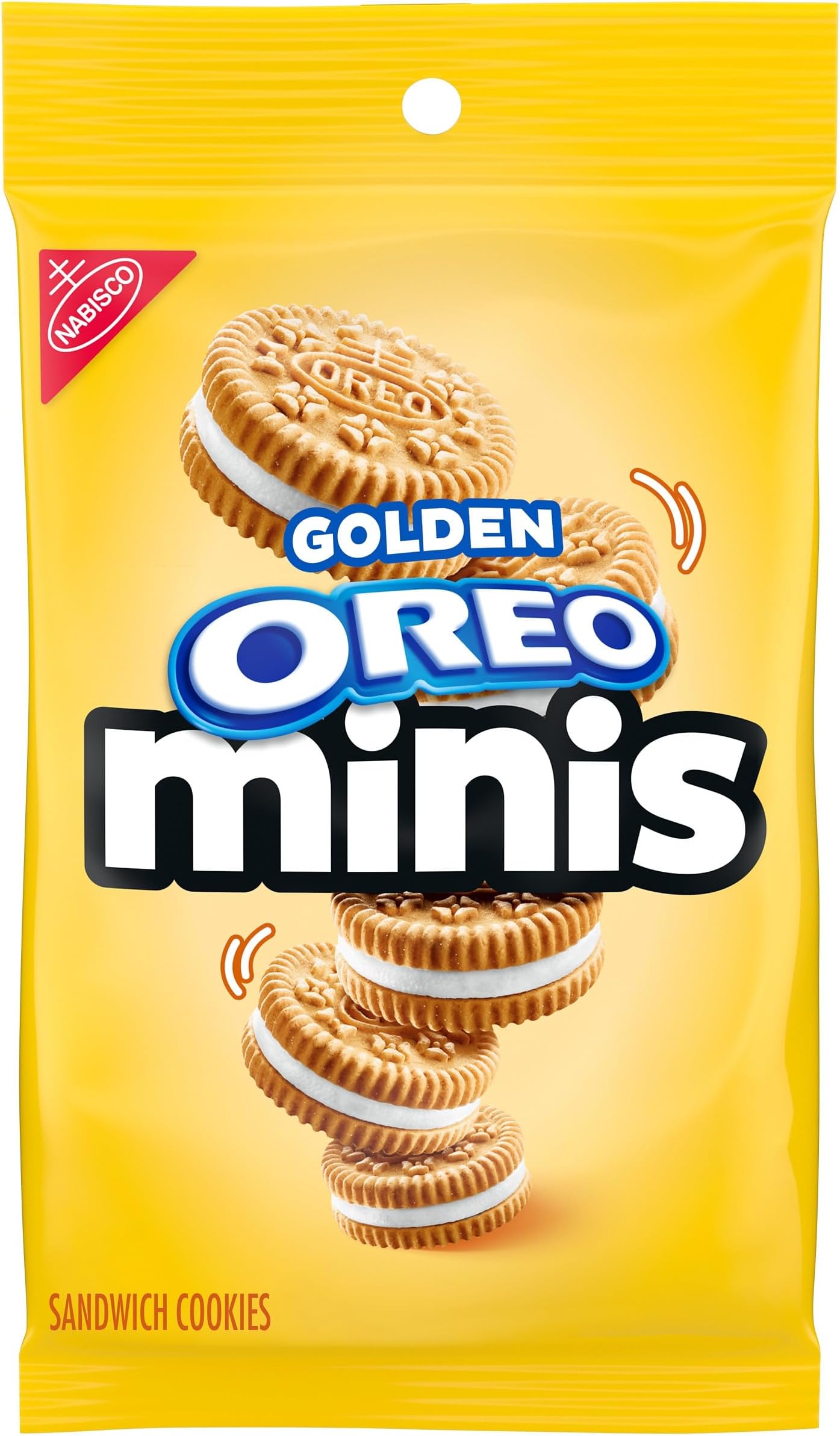 Minis Golden Sandwich Cookies, 3 oz