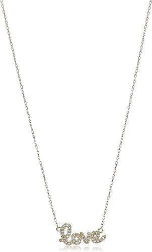 Tienda Collection Colgante de collar con motivo de cristal en plata de ley, 16 pulgadas + extensor de 2 pulgadas