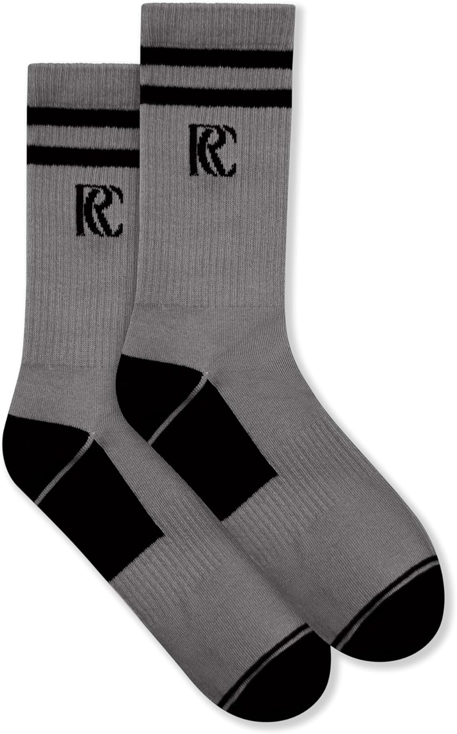 Men’s Crew Socks – 100% Combed Cotton | 4-Pair Pack | Breathable, Moisture-Wicking & Ultra-Soft Socks for Everyday Comfort - Image 8