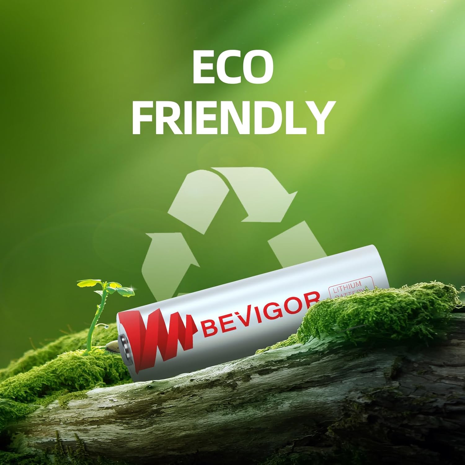 BEVIGOR Lithium AA Batteries, 120 Bulk Pack 1.5V 3000mAh High Performance Lithium Double A Battery (Non-Rechargeable)