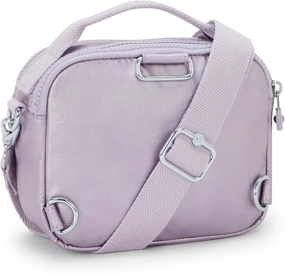 Kipling Cahir Convertible Mini Metallic Backpack