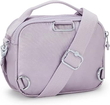 Kipling Cahir Convertible Mini Metallic Backpack