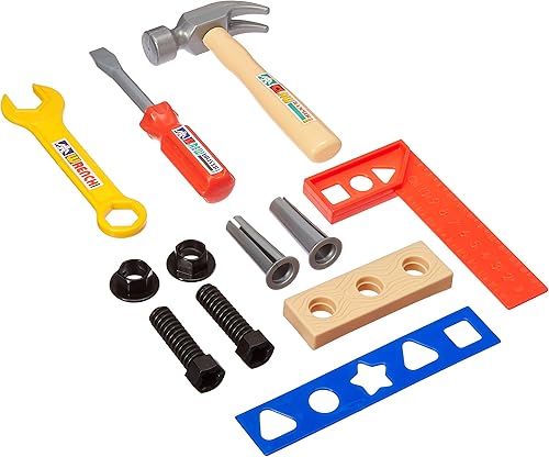 Miniatura 3 de Juego de herramientas de juguete de EE. UU. (12 piezas)