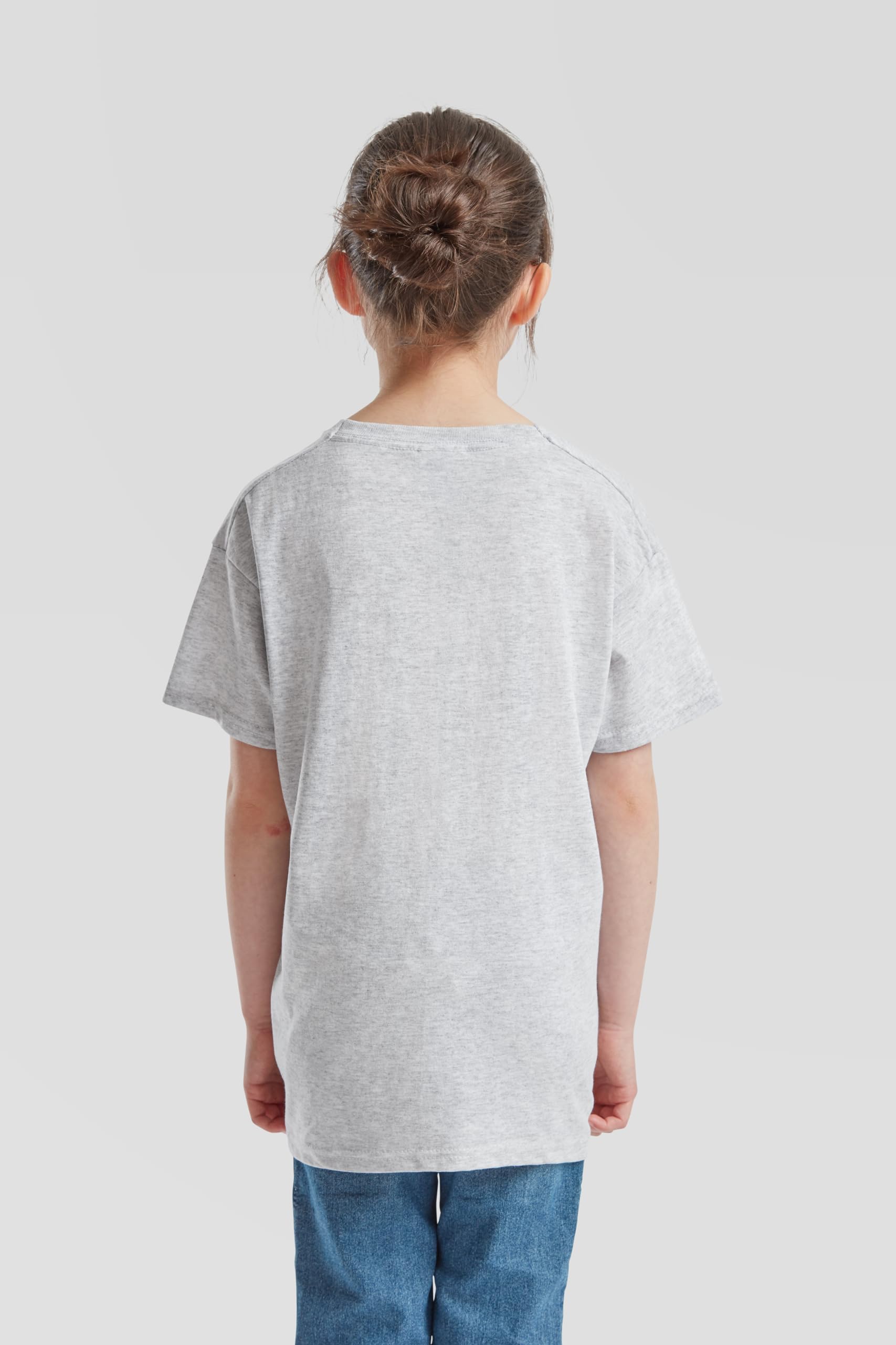 Fruit of the Loom Confezione da 10 magliette originali per bambini | Maglietta per bambini in 100% cotone, certificata Oeko-Tex, a maniche corte + sacchetto in tessuto MyShirt incluso