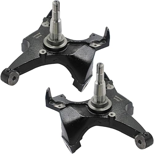 LOSTAR Compatible con Chevy C1500 2500 GMC Yukon 2WD 1988-1998 SOLO Kit de bajada de husillo de caída de 2 pulgadas