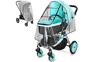 Baby Rain Cover & Mosquito Net: Baby Stroller Protector
