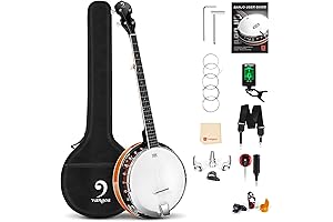 Vangoa 5-String Beginner Banjo: Perfect Companion for Acoustic Melodies