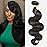 12A Body Wave Bundles Human Hair 20 Inch 1 Bundle Human Hair 100% Unprocessed Brazilian Virgin Hair Extensions Natural Black