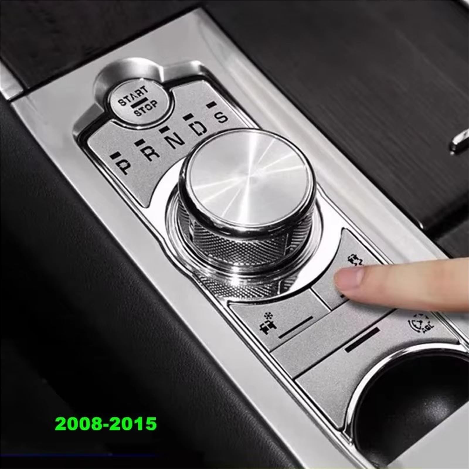 Mittelkonsole Verkleidung Kompatibel Mit Jaguar Für XF 2008–2015, Auto-Mittelkonsole, Schalttafel, Tastenabdeckung, Dekorativer Rahmen, Zieraufkleber, Zubehör