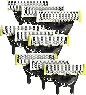 Cuchilla de repuesto 360 for afeitadora One Blade QP25xx, QP26xx, QP27XX, QP28XX, One Blade Pro (QP6504, QP653x, QP654x, QP665x, QP652x)(9 piece)