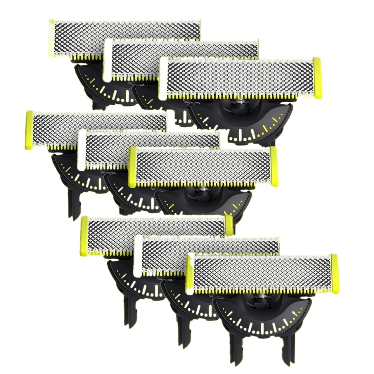 Cuchilla de repuesto 360 for afeitadora One Blade QP25xx, QP26xx, QP27XX, QP28XX, One Blade Pro (QP6504, QP653x, QP654x, QP665x, QP652x)(9 piece)