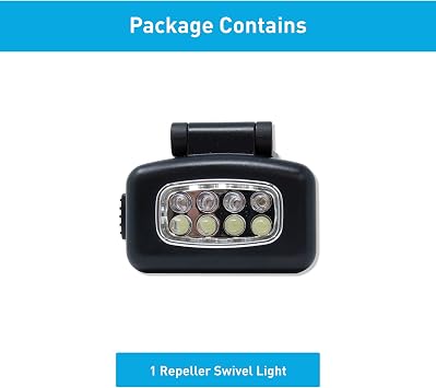 Thermacell LEDAP All-Purpose Swivel Light White/Gr