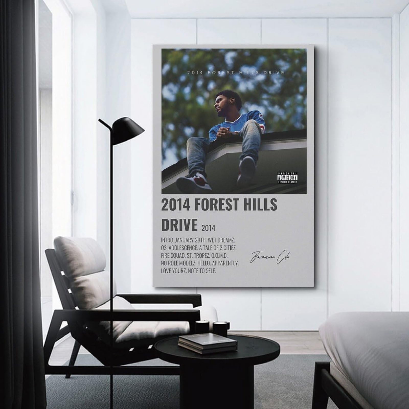 Amazon.com: J Poster Cole 2014 Forest Hills Drive Album Art Rap