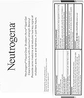 Vista 9 de Neutrogena Rapid Clear - Gel de tratamiento de manchas de acné obstinado, máxima fuerza 10% de benzoilo peróxido medicamento para piel propensa al
