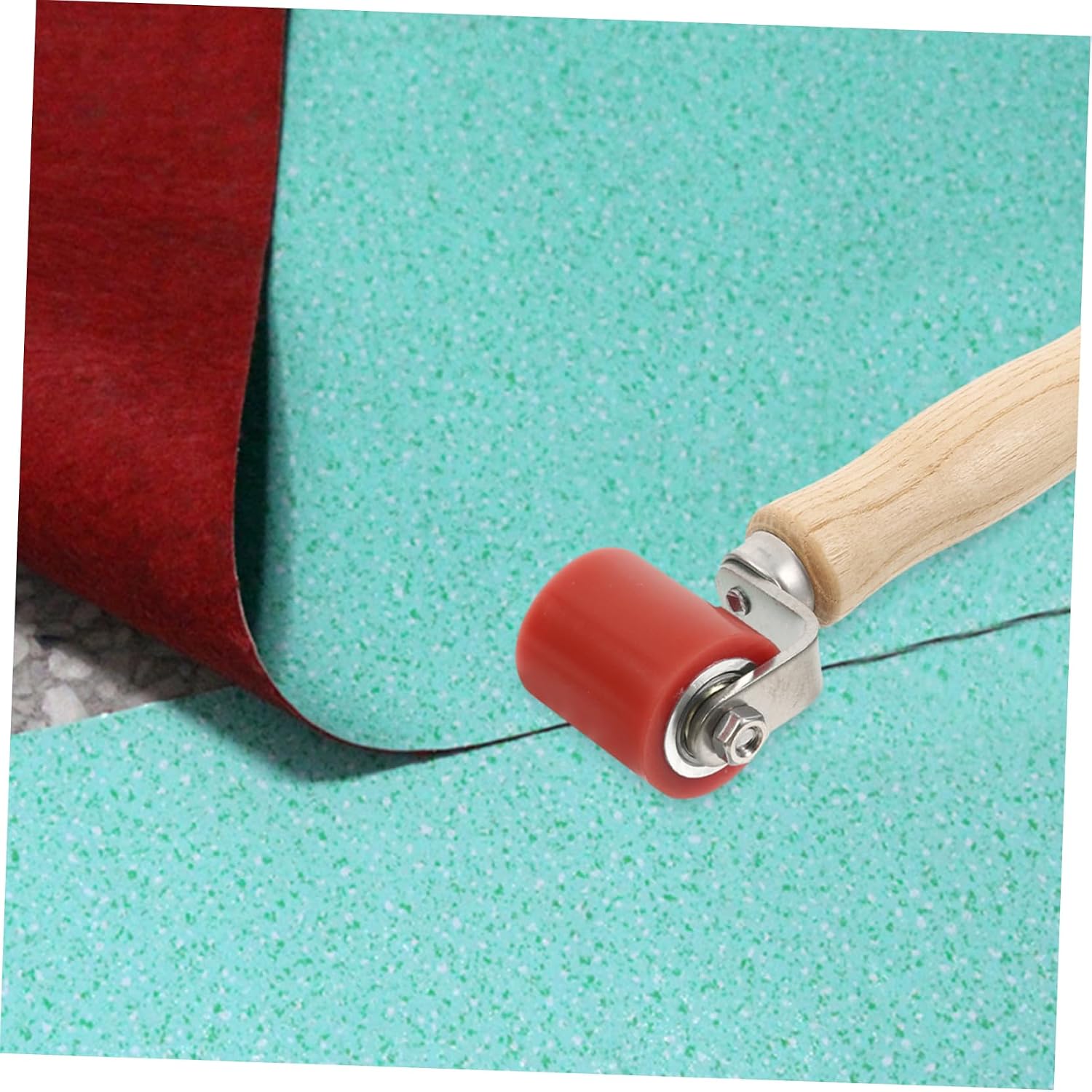 Wallpaper Roller Tool Double-ended Silicone Seam Roller for Roof Pvc Welding