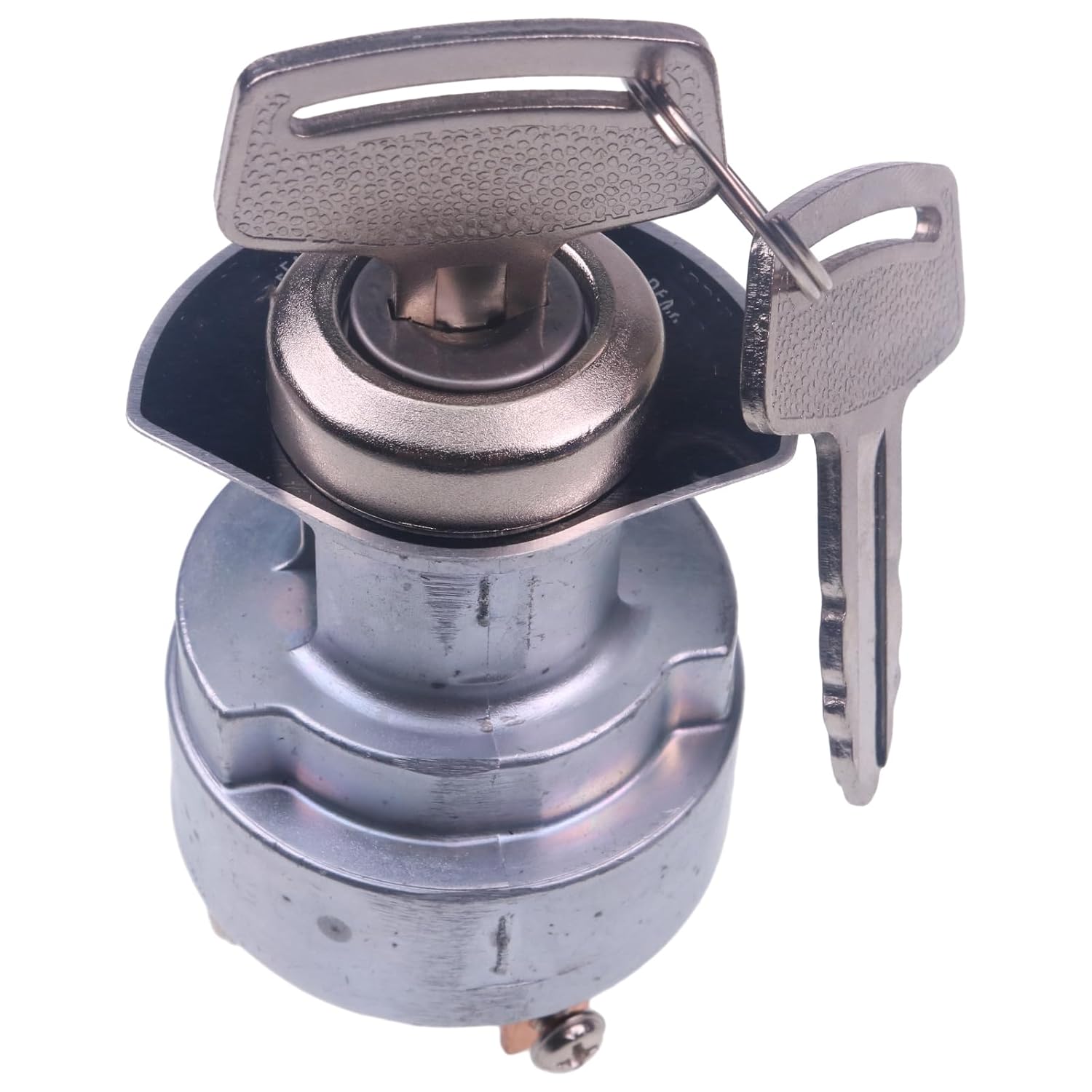 FridayParts Ignition Starter Switch with 2 Keys EG273-63590 68051-53210 RA111-53690 RC101-53690 Compatible for Kubota Engine WG972 Excavator K-008 KH-101 KH-151 KH-61 KH-91 KX121-2 Replacement