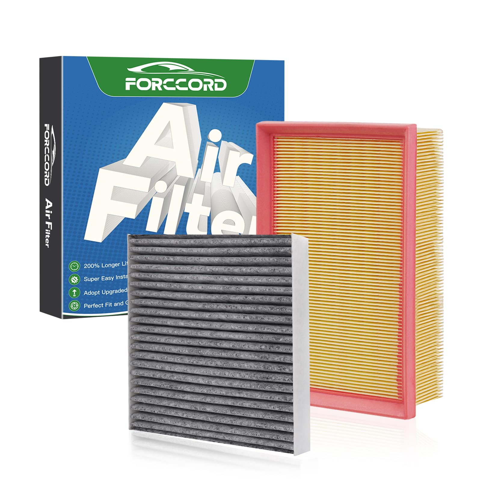 Cabin &amp; Engine Air Filter Combo for Buick Encore 2013-2022 L4 1.4L