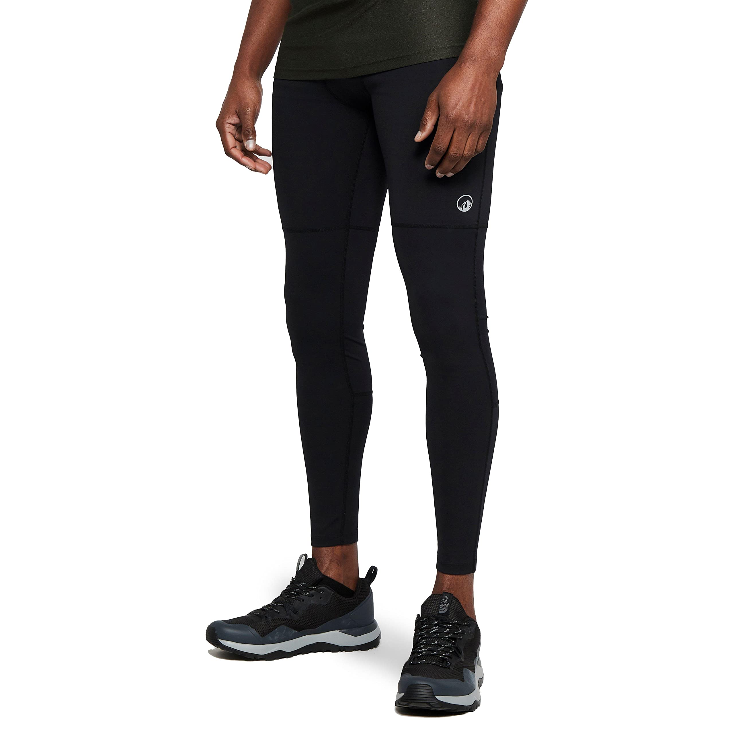 North Ridge Men's Black Active Running Tights Xxl