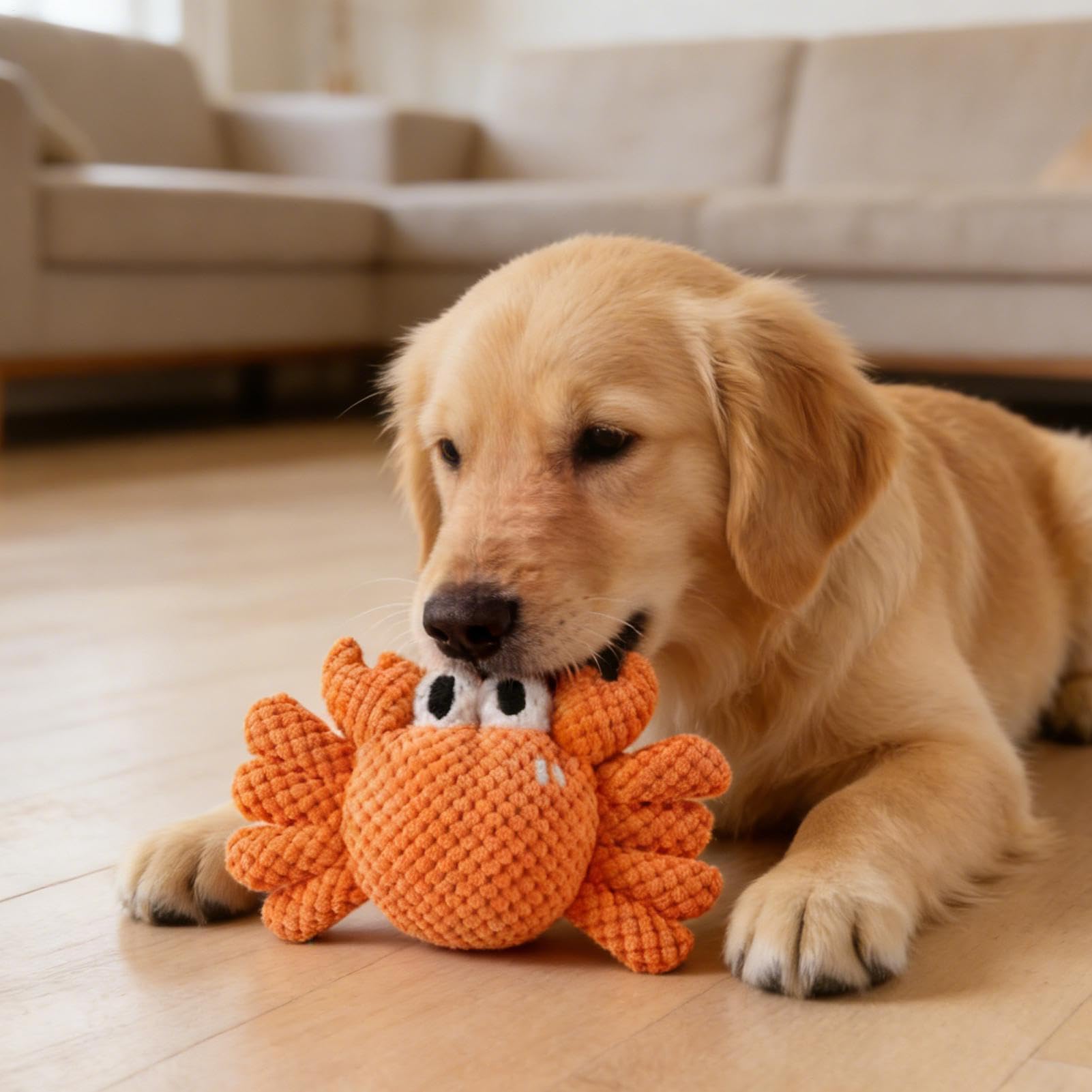Generico Giocattoli Squeak per Cani Giochi da Masticare per Cuccioli e Cani | Giocattoli adatti a Cani che Mordono Aggressivamente Per Compleanno Natale Halloween di Riporto e Lancio