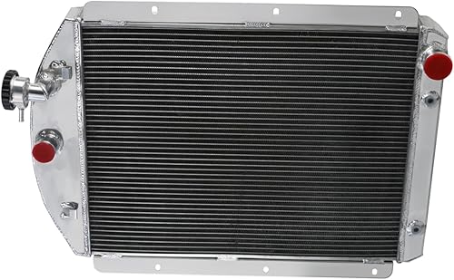 Miniatura 3 de Radiador de aluminio de 3 filas para camioneta Chevy 1941-1946 V8 AT/MT 1942 1943 1944 1945 41 42 43 44 45 46