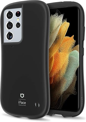 iFace First Class Series - Funda para Samsung Galaxy S21 Ultra, bonita capa doble TPU y policarbonato, funda protectora híbrida a prueba de golpes